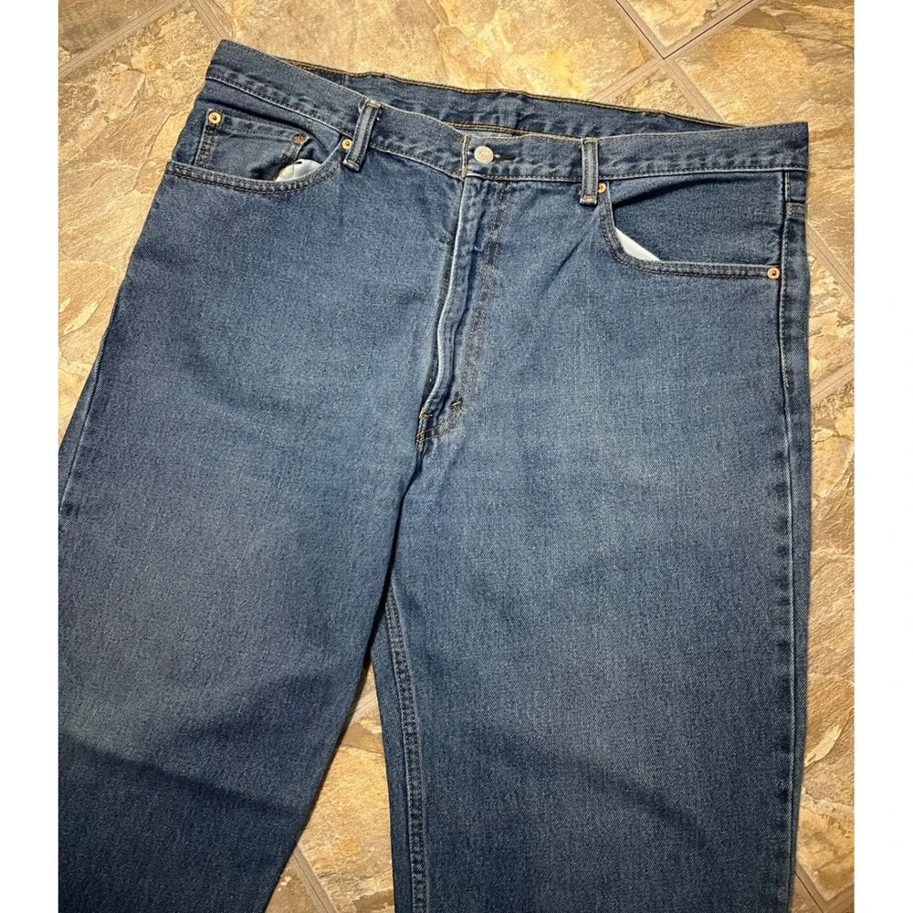 Levi's 550 Relaxed Fit Jeans Mens 40x32 Blue Medium Wash Tapered Leg